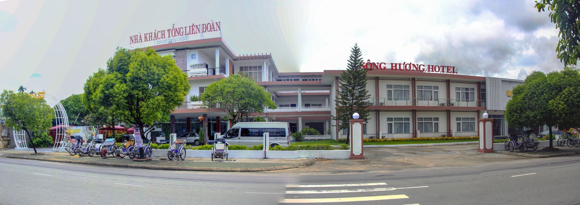 Song Huong Hue Hotel Exterior photo